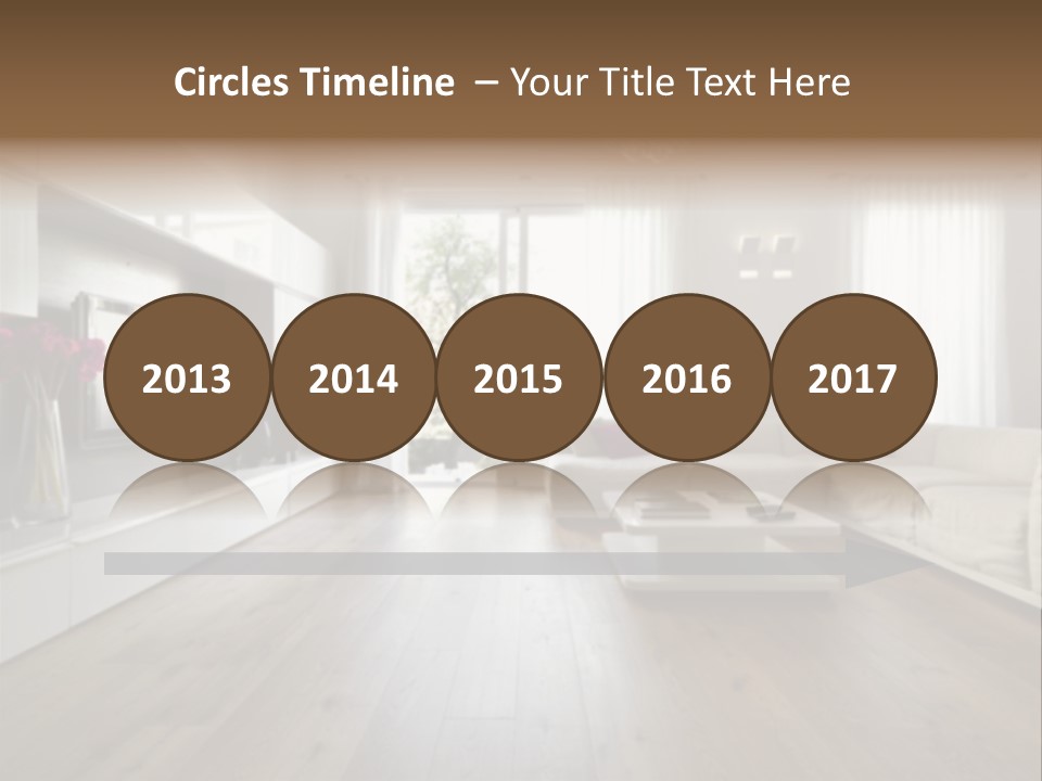 Furniture Wood Fixtures PowerPoint Template