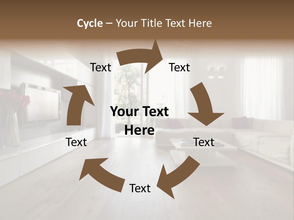 Furniture Wood Fixtures PowerPoint Template