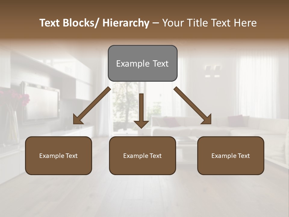 Furniture Wood Fixtures PowerPoint Template