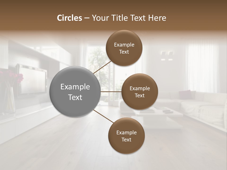 Furniture Wood Fixtures PowerPoint Template