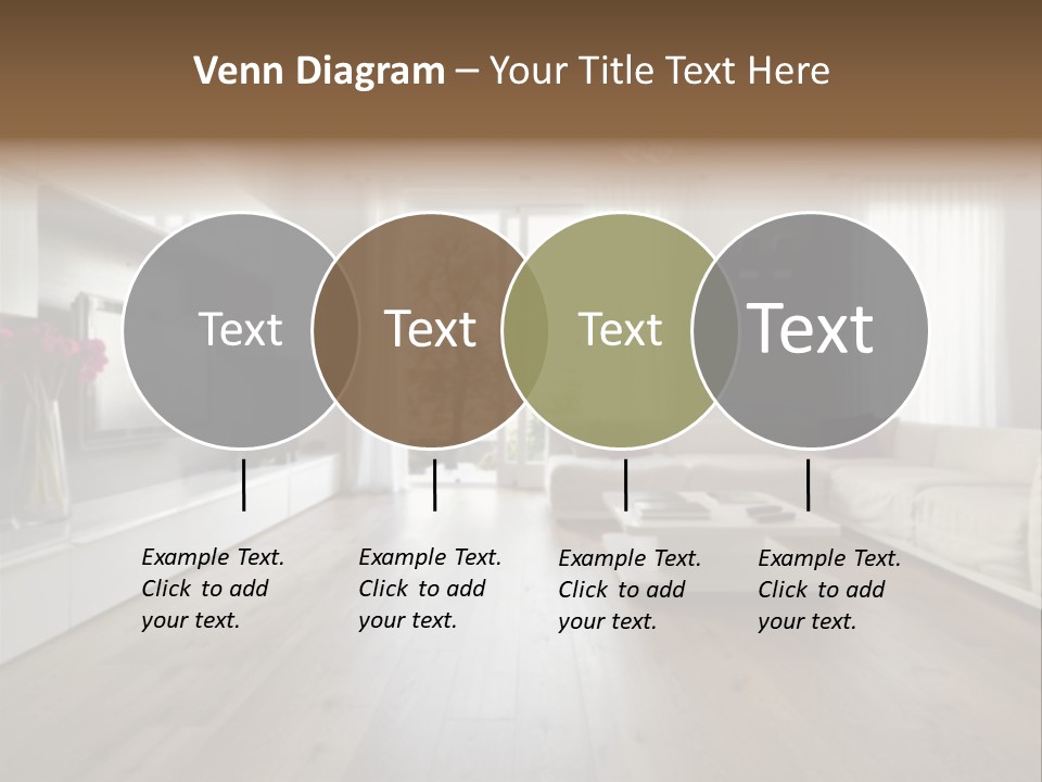 Furniture Wood Fixtures PowerPoint Template