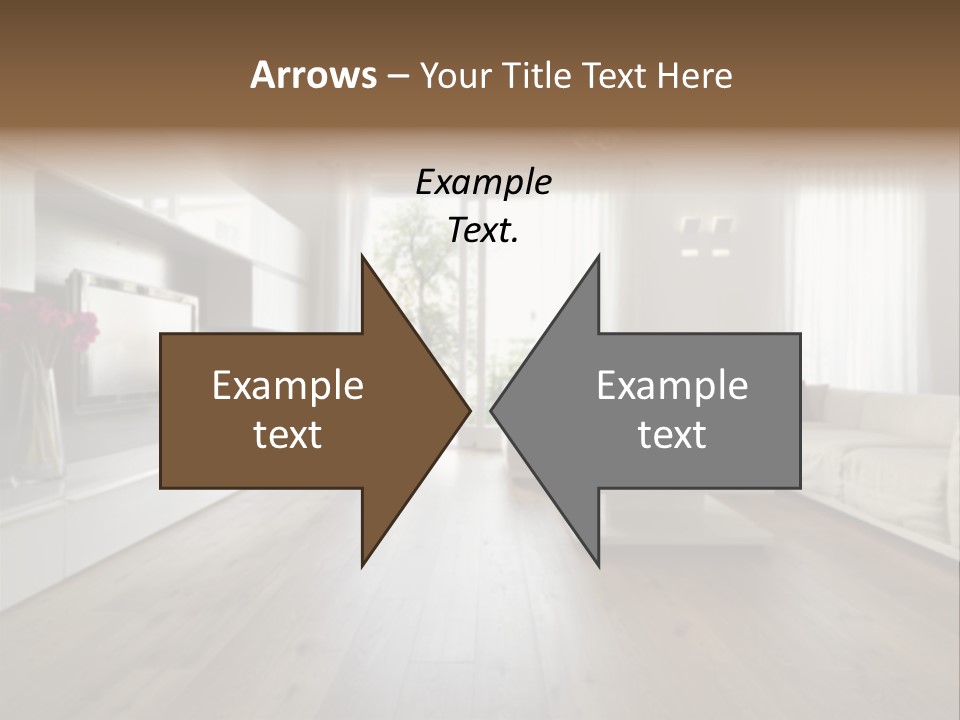 Furniture Wood Fixtures PowerPoint Template
