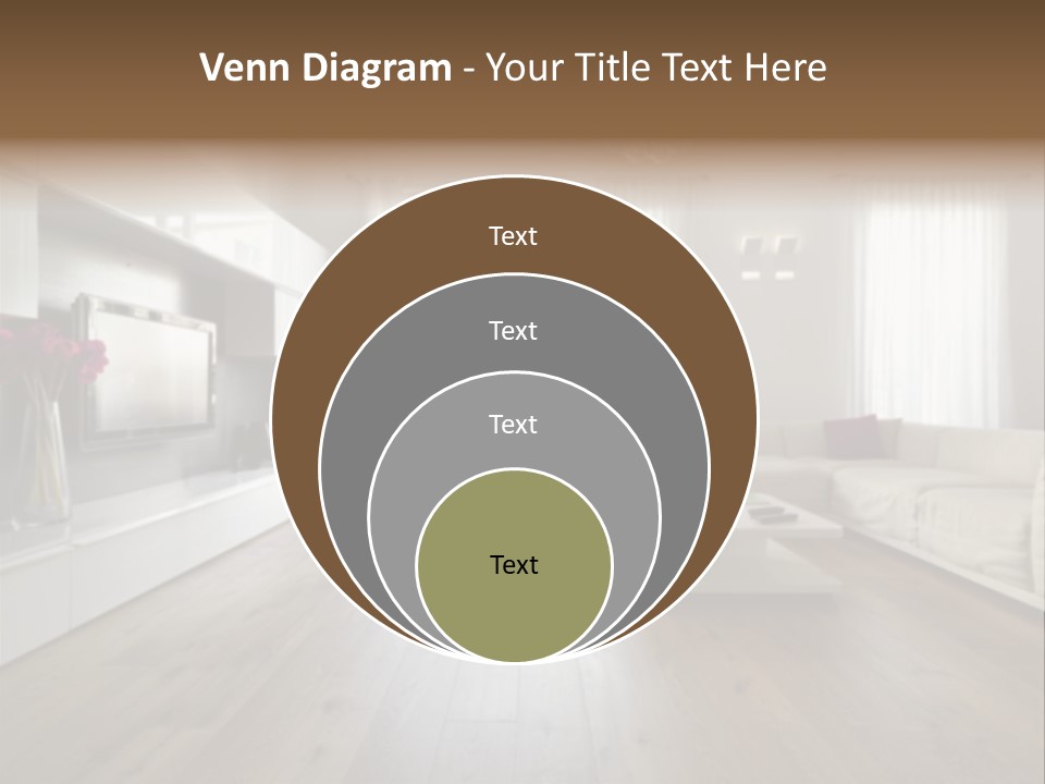 Furniture Wood Fixtures PowerPoint Template