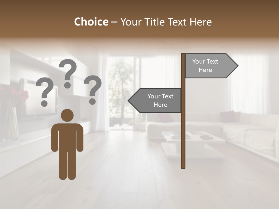 Furniture Wood Fixtures PowerPoint Template