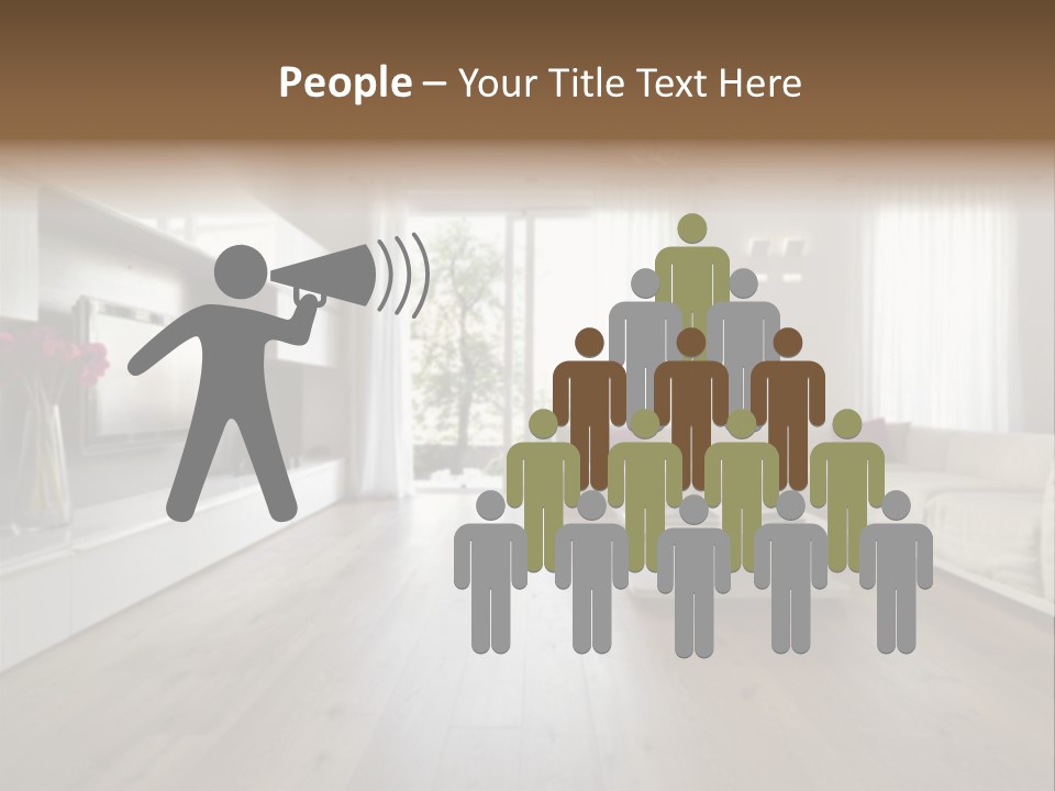 Furniture Wood Fixtures PowerPoint Template