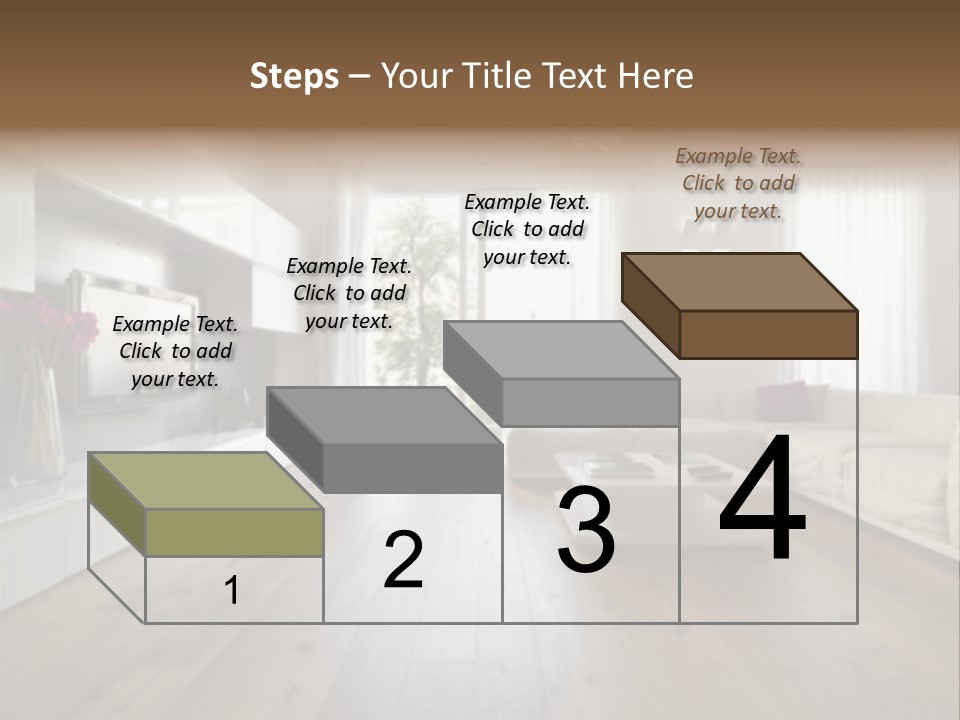 Furniture Wood Fixtures PowerPoint Template