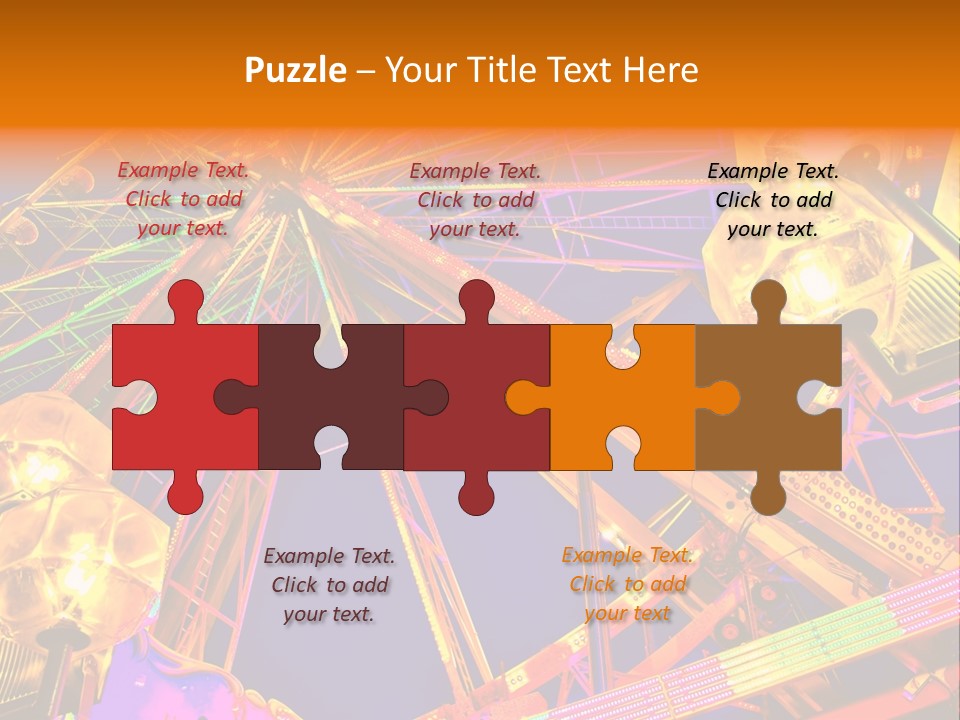 Pleasure Ride Holiday PowerPoint Template