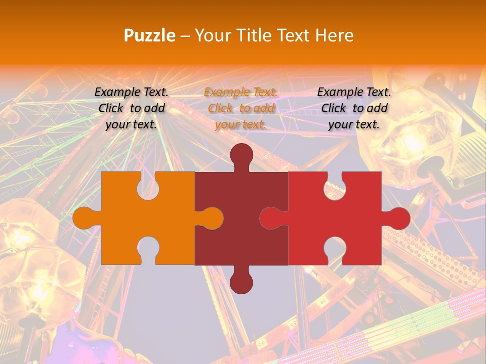 Pleasure Ride Holiday PowerPoint Template