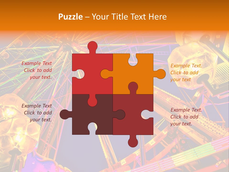 Pleasure Ride Holiday PowerPoint Template