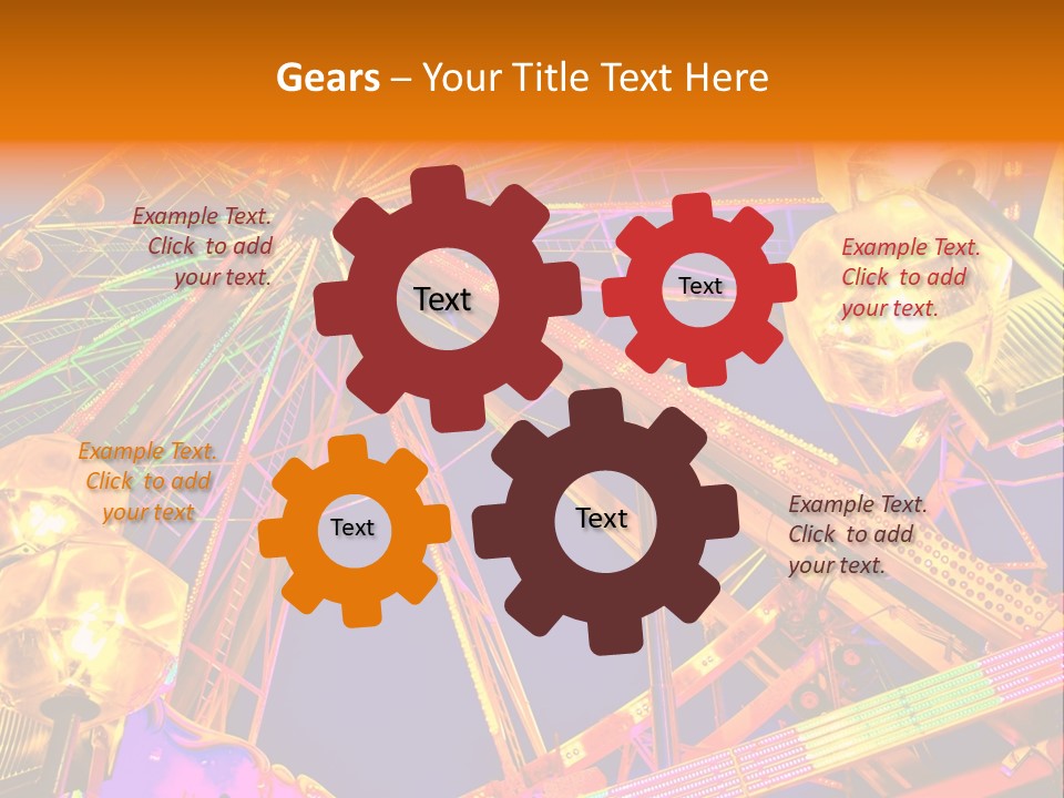 Pleasure Ride Holiday PowerPoint Template