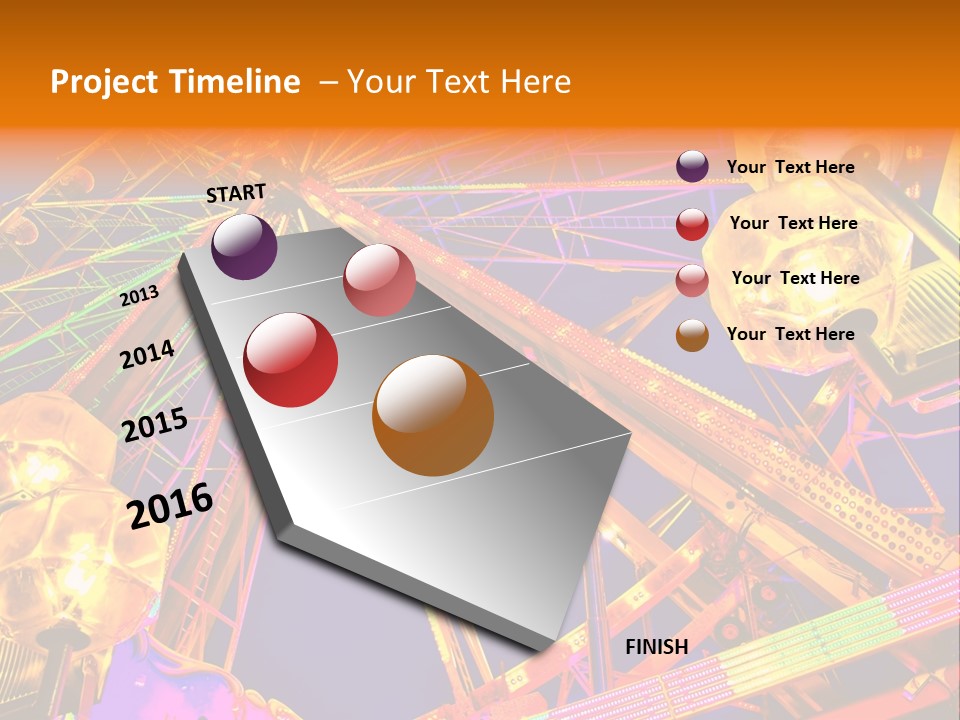 Pleasure Ride Holiday PowerPoint Template