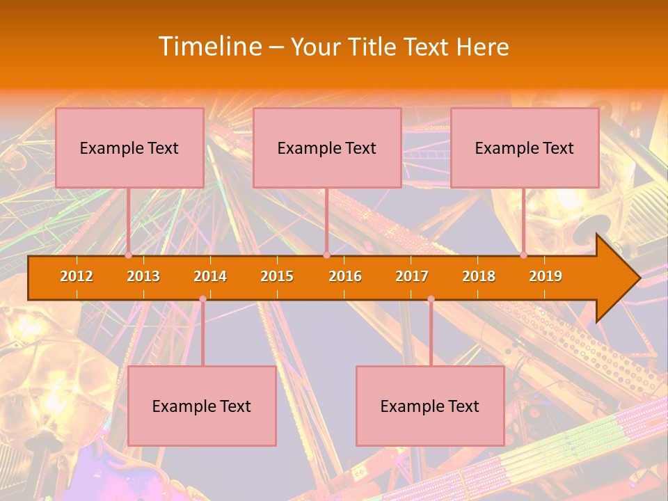 Pleasure Ride Holiday PowerPoint Template