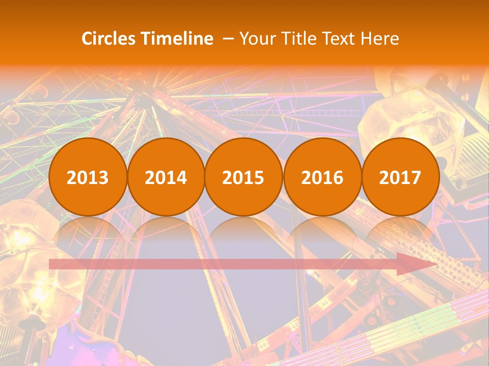 Pleasure Ride Holiday PowerPoint Template