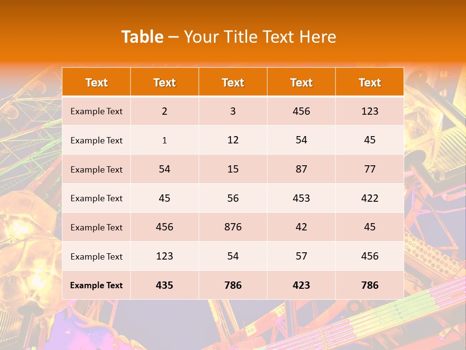 Pleasure Ride Holiday PowerPoint Template