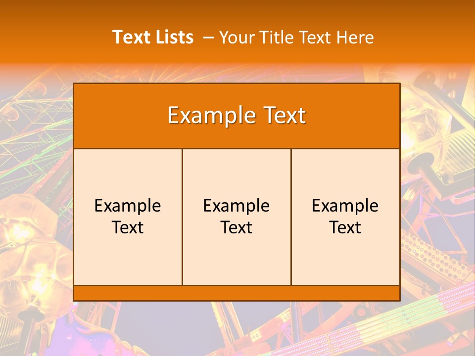 Pleasure Ride Holiday PowerPoint Template