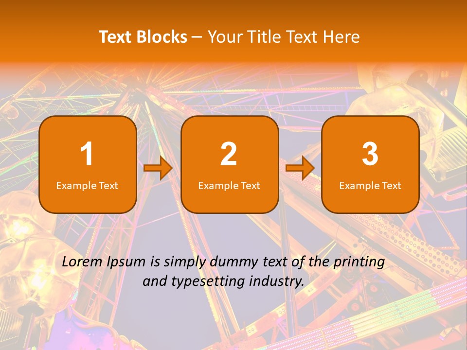 Pleasure Ride Holiday PowerPoint Template