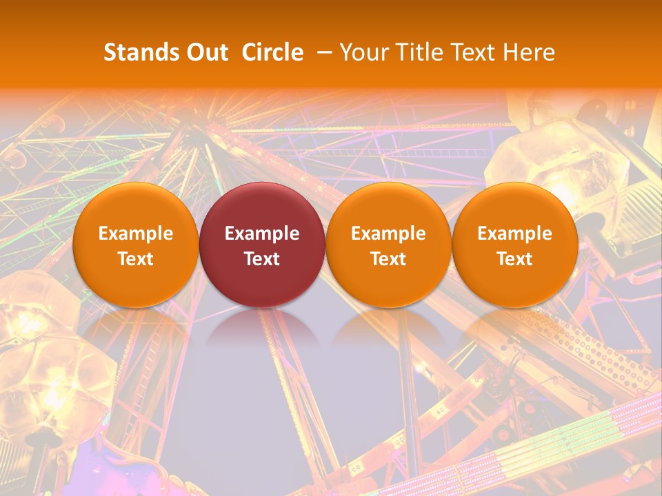 Pleasure Ride Holiday PowerPoint Template