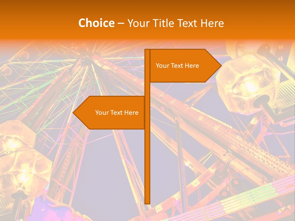 Pleasure Ride Holiday PowerPoint Template