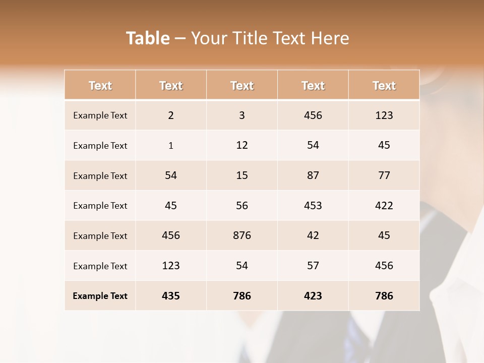 Call Net Woman PowerPoint Template