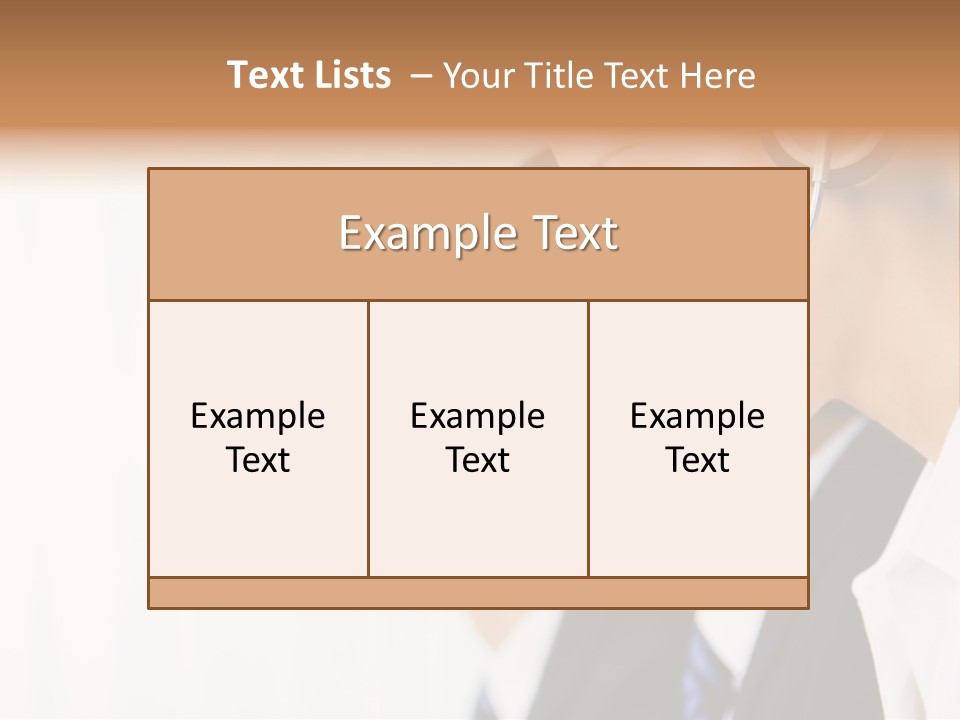 Call Net Woman PowerPoint Template