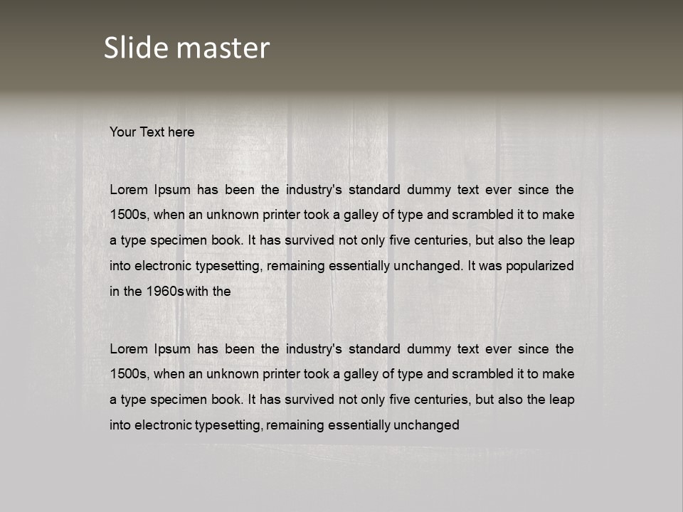 Structure Pattern Empty PowerPoint Template