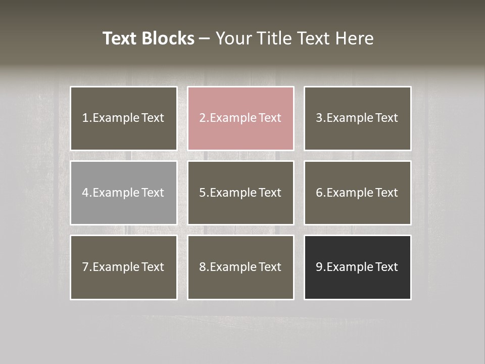 Structure Pattern Empty PowerPoint Template