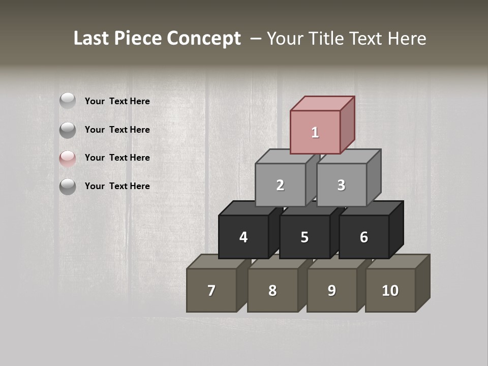 Structure Pattern Empty PowerPoint Template