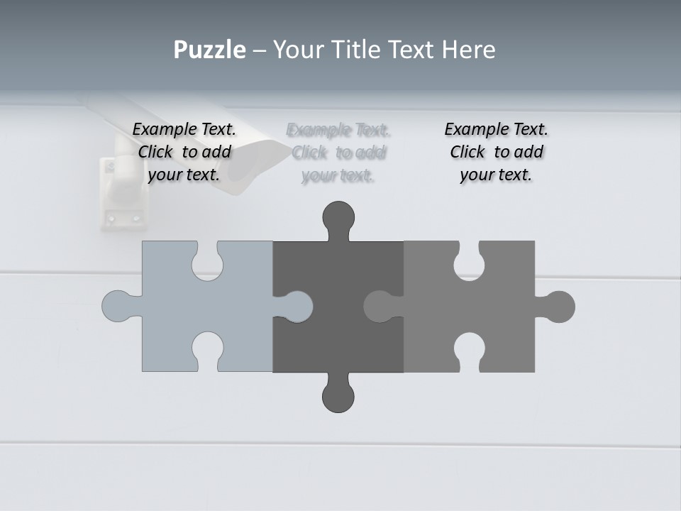 Guard Surveillance Equipment PowerPoint Template
