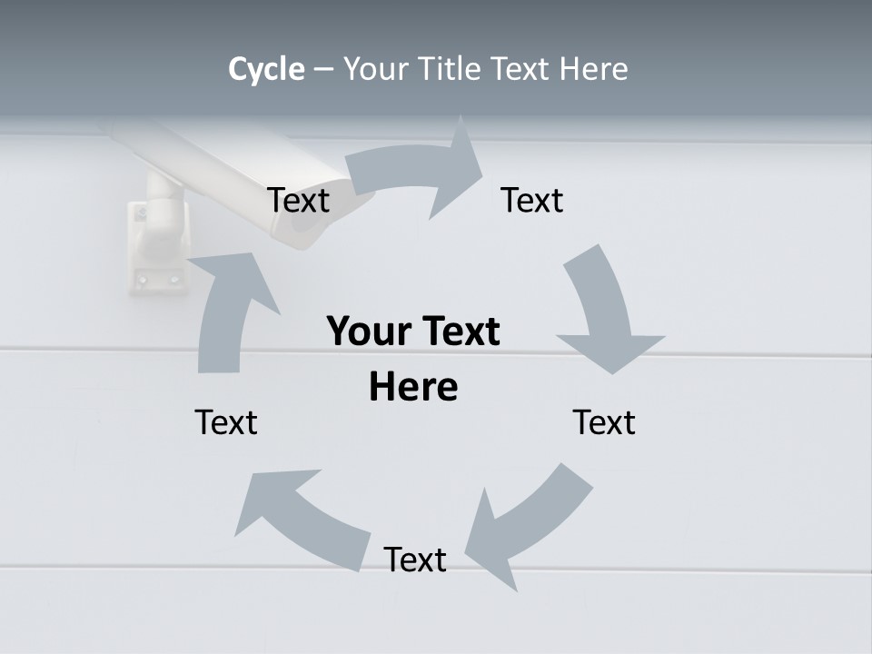 Guard Surveillance Equipment PowerPoint Template