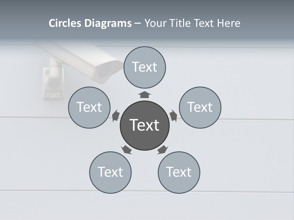 Guard Surveillance Equipment PowerPoint Template