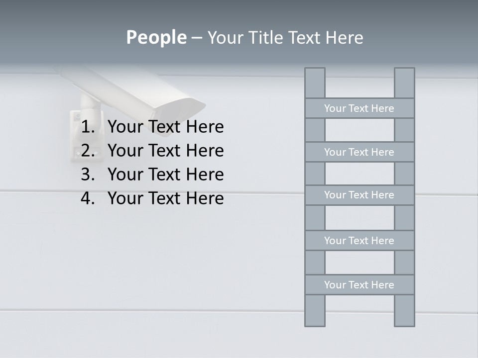 Guard Surveillance Equipment PowerPoint Template