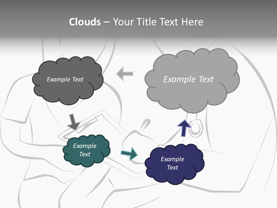 Doctor Vector Pain Doctor And Patient PowerPoint Template