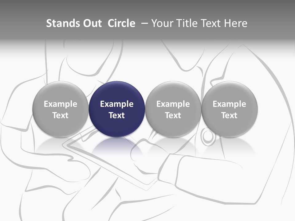 Doctor Vector Pain Doctor And Patient PowerPoint Template