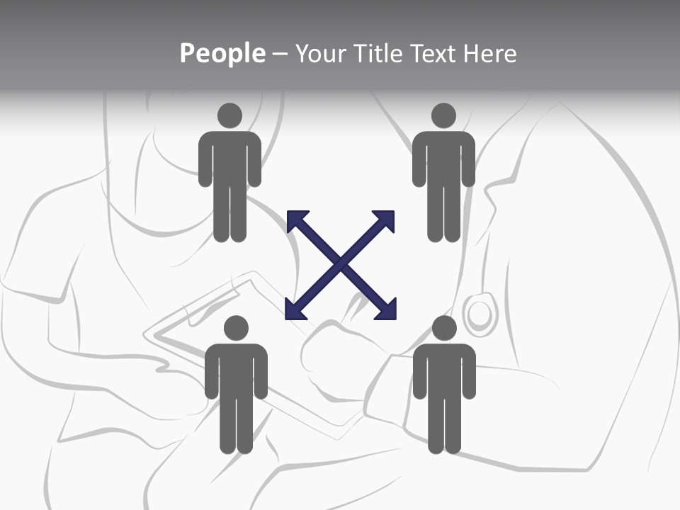 Doctor Vector Pain Doctor And Patient PowerPoint Template