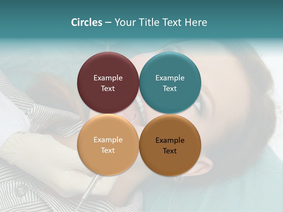 Close Mouth Healthy PowerPoint Template