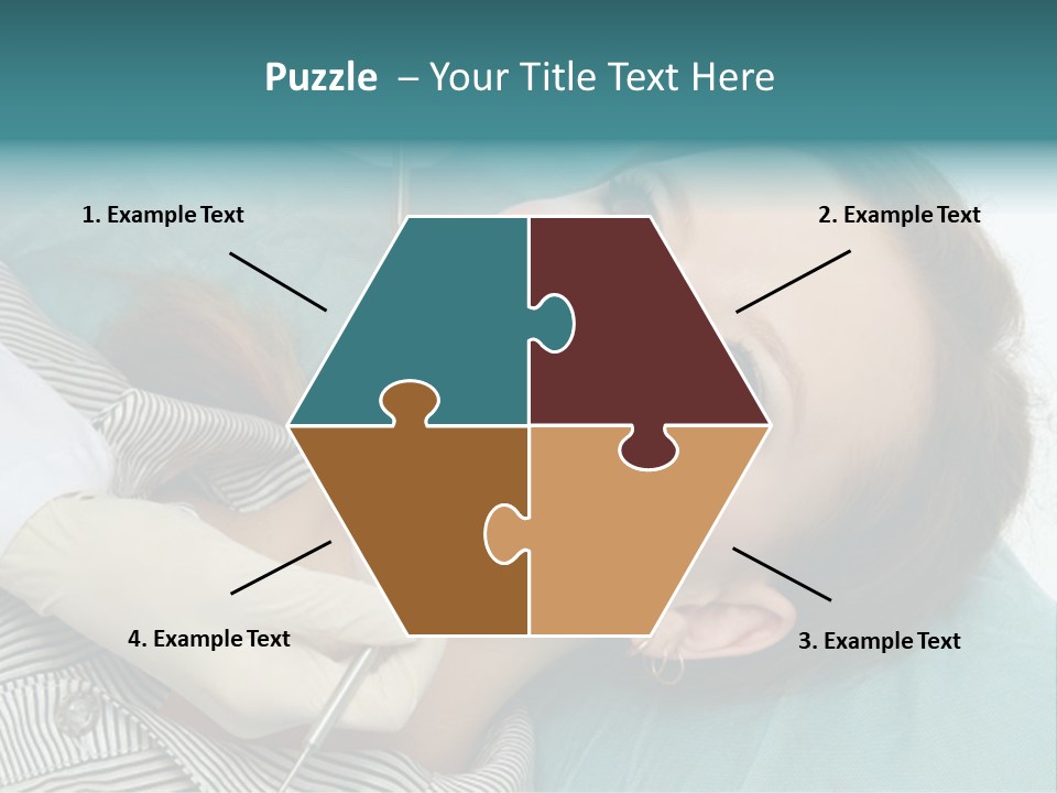 Close Mouth Healthy PowerPoint Template