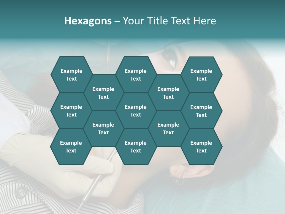 Close Mouth Healthy PowerPoint Template