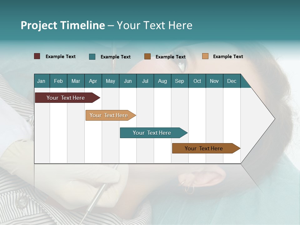 Close Mouth Healthy PowerPoint Template