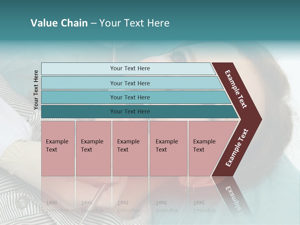 Close Mouth Healthy PowerPoint Template