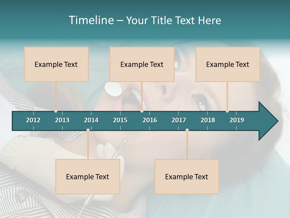 Close Mouth Healthy PowerPoint Template