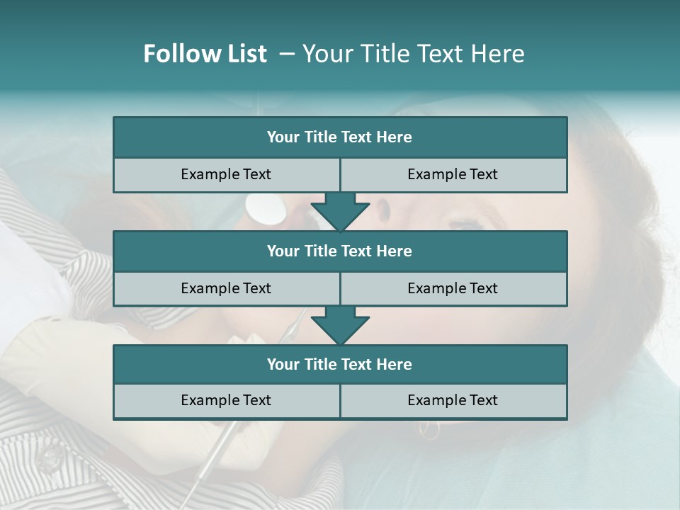 Close Mouth Healthy PowerPoint Template