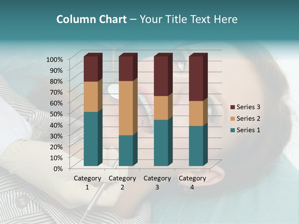 Close Mouth Healthy PowerPoint Template