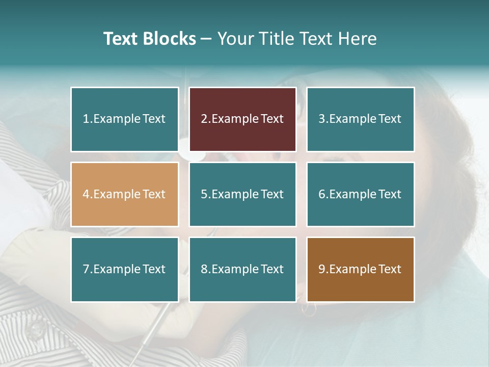 Close Mouth Healthy PowerPoint Template