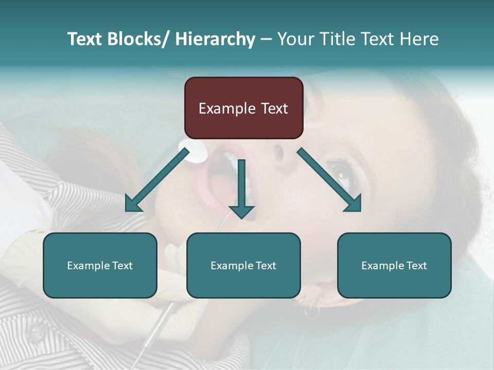 Close Mouth Healthy PowerPoint Template