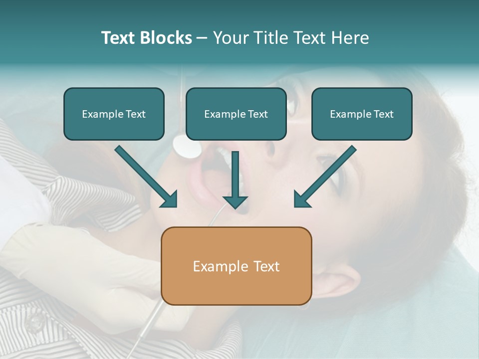 Close Mouth Healthy PowerPoint Template