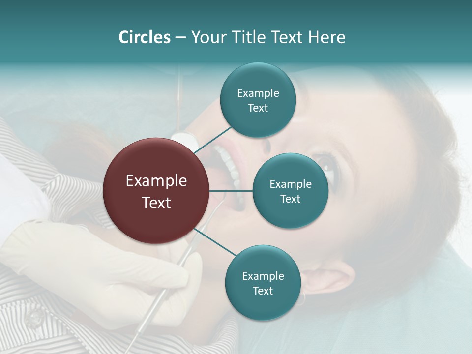 Close Mouth Healthy PowerPoint Template