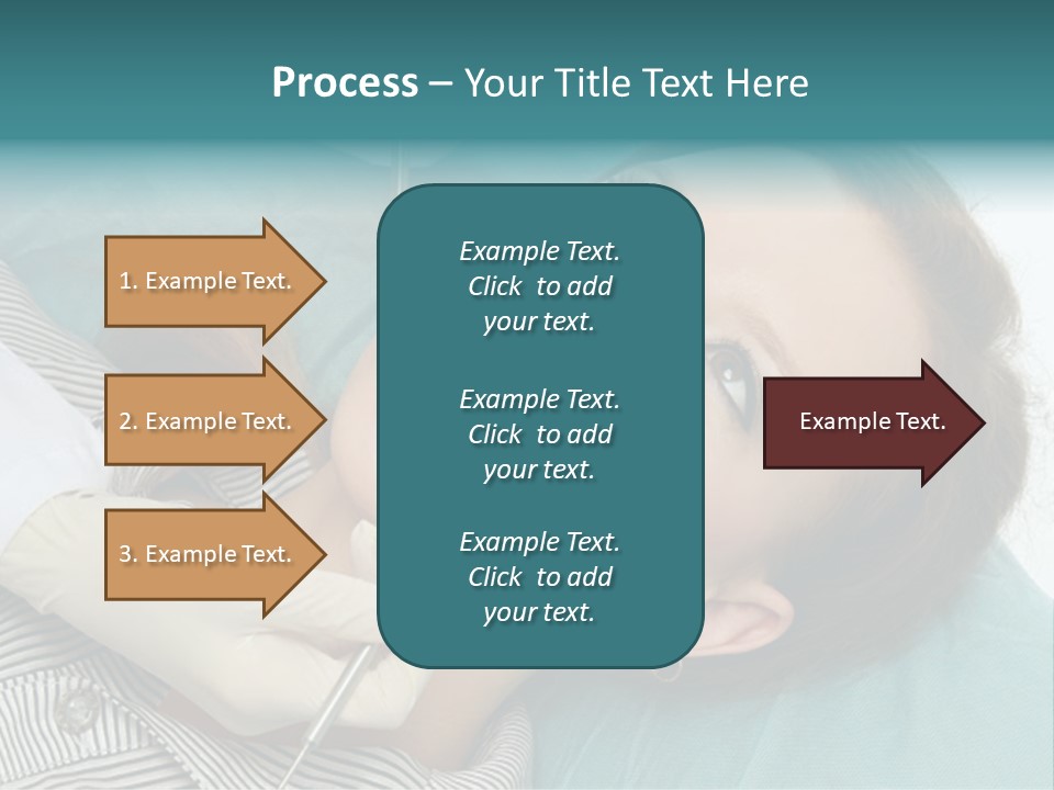 Close Mouth Healthy PowerPoint Template