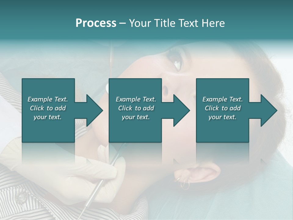 Close Mouth Healthy PowerPoint Template