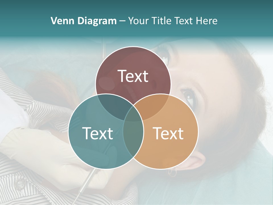 Close Mouth Healthy PowerPoint Template