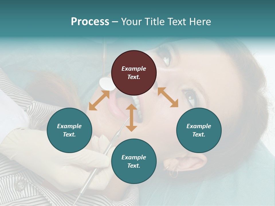 Close Mouth Healthy PowerPoint Template